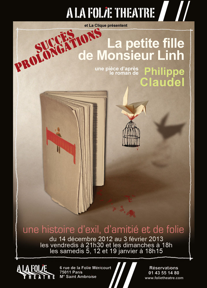  La Petite fille de Monsieur Linh - Philippe Claudel - Livres
